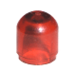 Electric, Light Bulb Cover (Colored Globe) - Trans-Red