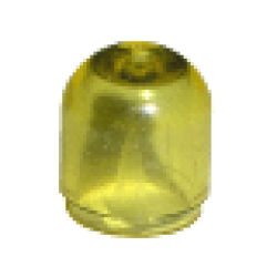 Electric, Light Bulb Cover (Colored Globe) - Trans-Yellow