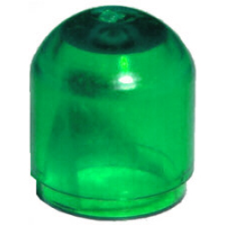 Electric, Light Bulb Cover (Colored Globe) - Trans-Green