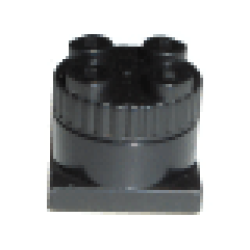 Electric, Sound Siren 9V 2 x 2 x 1 1/3 (Undetermined Type) - Black