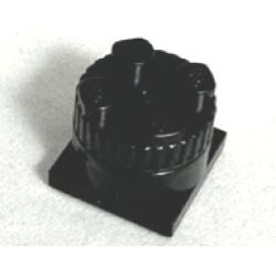 Electric, Sound Siren 9V 2 x 2 x 1 1/3 with 2 Space Noises - Black