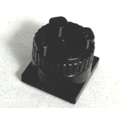 Деталь LEGO 4774c02 Electric, Sound Siren 9V 2 x 2 x 1 1/3 with 2 Space Noises - Black