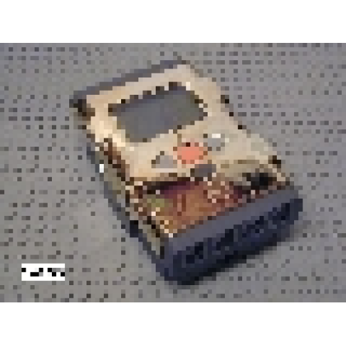 Деталь LEGO 53788 Mindstorms NXT - Complete Brick with Dark Bluish Gray Base - Chrome Gold