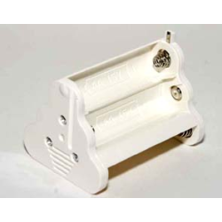 Electric, Train 9V RC Train Base, Battery Holder - White