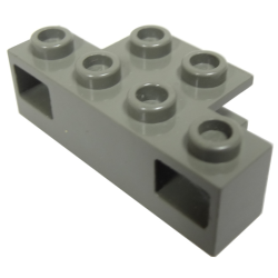 Electric, Train Light Prism 1 x 4 Holder - Dark Gray