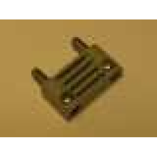 Деталь LEGO bb0093ac01 Electric, Connector, 2-Way Male Rounded Wide Long with Hollow Pins - Light Gray