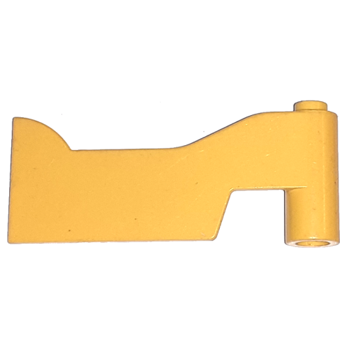Деталь LEGO fabah2 Fabuland Car Door Right - Yellow