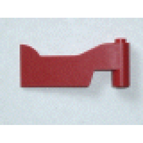 Деталь LEGO fabah2 Fabuland Car Door Right - Red