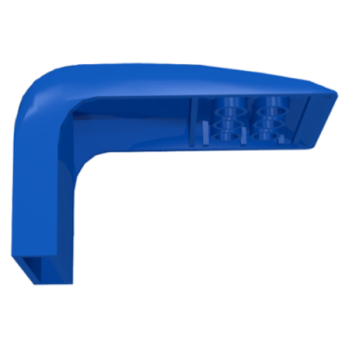 Деталь LEGO 4086 Fabuland Car Roof, Fixed Curve - Blue