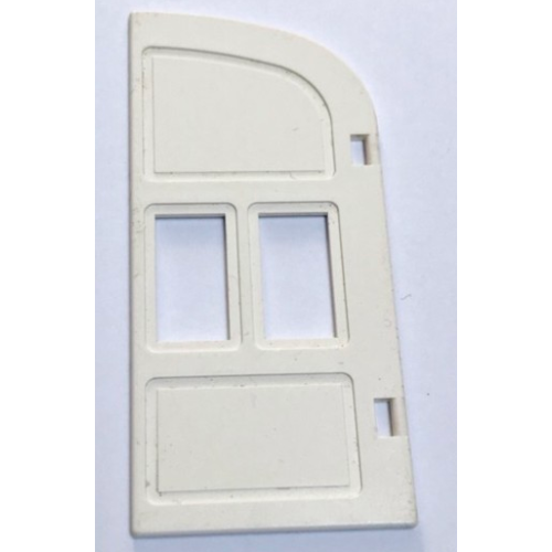 Деталь LEGO x655door Fabuland Garage Door with 2 Panes (for Fabuland Garage Block 10 x 20 x 9) - White