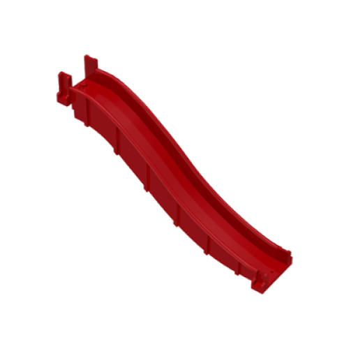 Деталь LEGO 4876 Fabuland Slide - Red