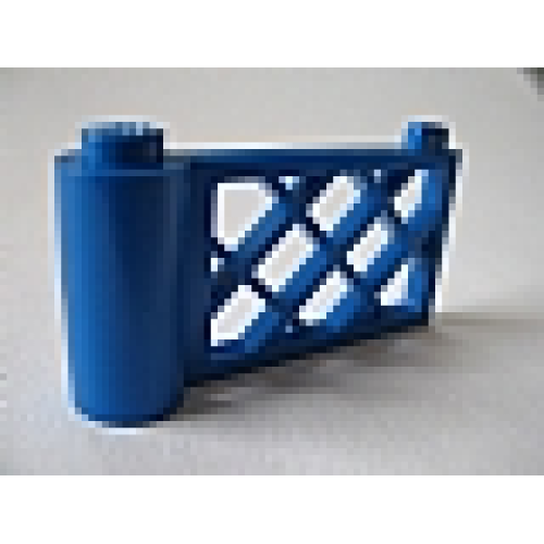 Деталь LEGO 3186 Fence Gate 1 x 4 x 2 Lattice - Blue