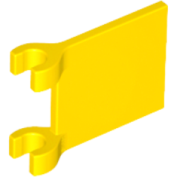 Flag 2 x 2 Square - Yellow