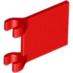 Flag 2 x 2 Square - Red