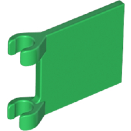 Деталь LEGO 2335 Flag 2 x 2 Square - Green