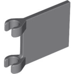 Flag 2 x 2 Square - Dark Bluish Gray