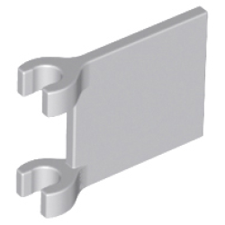 Flag 2 x 2 Square - Light Bluish Gray