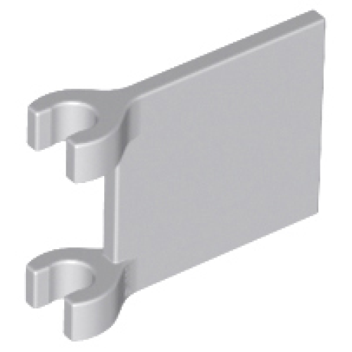 Деталь LEGO 2335 Flag 2 x 2 Square - Light Bluish Gray