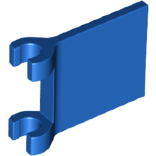 Деталь LEGO 80326 Flag 2 x 2 Square with Flared Edge - Blue