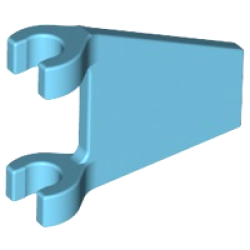 Flag 2 x 2 Trapezoid - Medium Azure