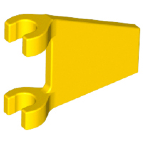 Деталь LEGO 44676 Flag 2 x 2 Trapezoid - Yellow
