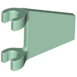 Flag 2 x 2 Trapezoid - Sand Green