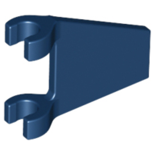 Деталь LEGO 44676 Flag 2 x 2 Trapezoid - Dark Blue