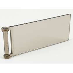 Flag 7 x 3 with Bar Handle - Trans-Brown