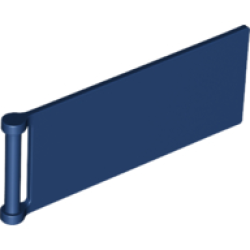 Flag 7 x 3 with Bar Handle - Dark Blue