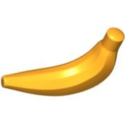 Деталь LEGO 33085 Banana - Bright Light Orange