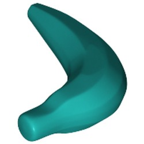 Деталь LEGO 33085 Banana - Dark Turquoise