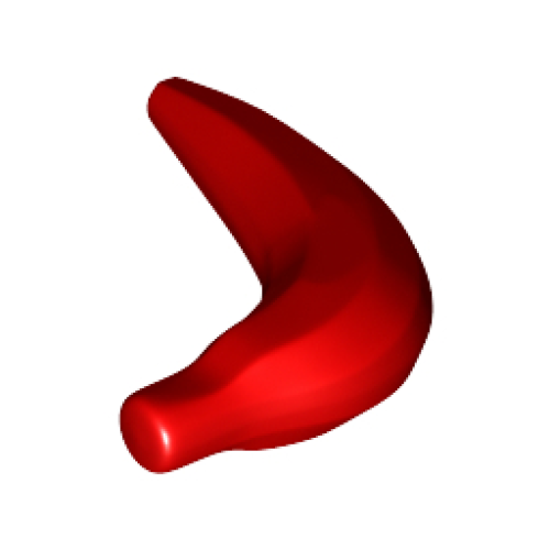 Деталь LEGO 33085 Banana - Red