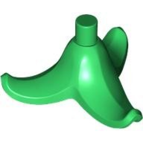 Деталь LEGO 5215 Banana Peel - Green