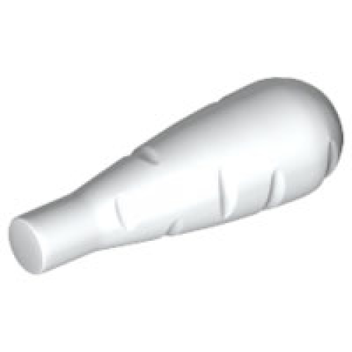Деталь LEGO 33172 Carrot / Club - White