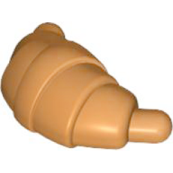 Croissant with Rounded Ends - Earth Orange