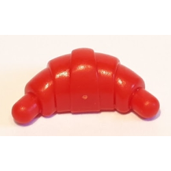 Croissant with Rounded Ends - Red