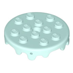 Frosting for 4 x 4 Cake - Light Aqua