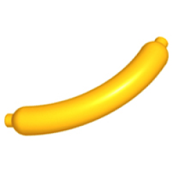 Hot Dog / Sausage - Bright Light Orange