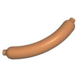 Hot Dog / Sausage - Medium Nougat