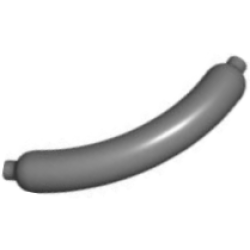 Hot Dog / Sausage - Dark Bluish Gray