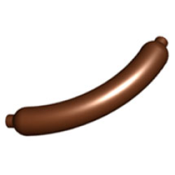 Hot Dog / Sausage - Reddish Brown