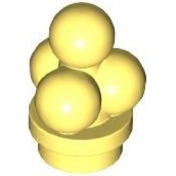 Ice Cream Scoops - Bright Light Yellow