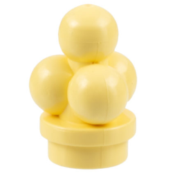 Ice Cream Scoops - Light Yellow