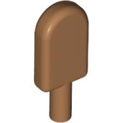 Ice Pop (Freezer / Lollipop / Lolly / Pole / Popsicle / Stick) - Medium Nougat