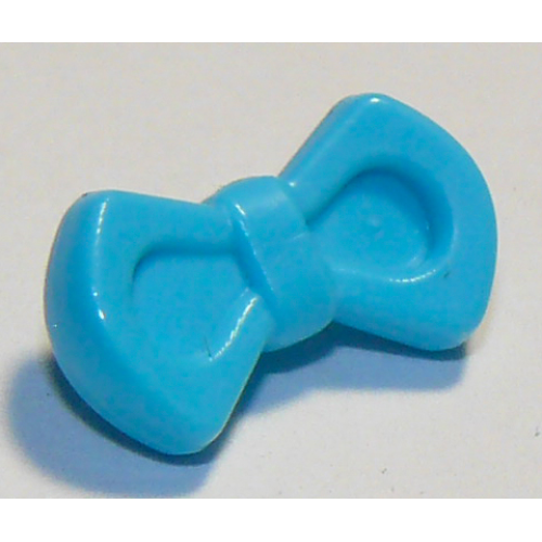 Деталь LEGO 92355d Friends Accessories Bow with Small Pin - Medium Azure