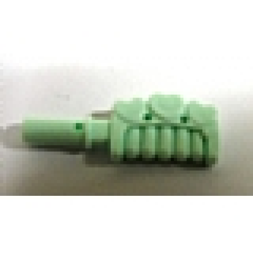 Деталь LEGO 93080d Friends Accessories Comb with Handle and 3 Hearts - Light Aqua