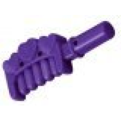 Friends Accessories Comb with Handle and 3 Hearts - Dark Purple Friends Accessories Comb with Handle and 3 Hearts - Dark Purple