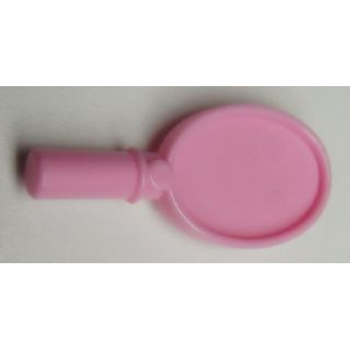 Деталь LEGO 93080b Friends Accessories Hand Mirror with Heart on Reverse - Bright Pink