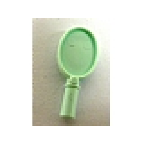 Деталь LEGO 93080b Friends Accessories Hand Mirror with Heart on Reverse - Light Aqua