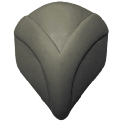 Galidor Accessory Shield 8 x 9 x 3 Rubber with Axle - Dark Gray Galidor Accessory Shield 8 x 9 x 3 Rubber with Axle - Dark Gray